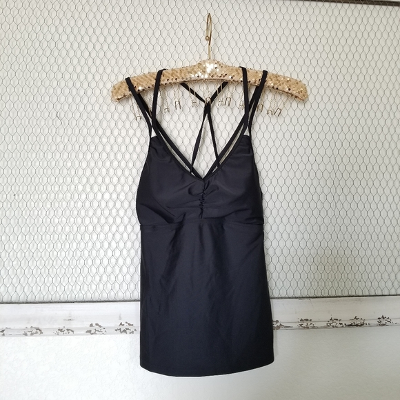 Speedo Other - Speedo Black Women Swim Crisscross Top